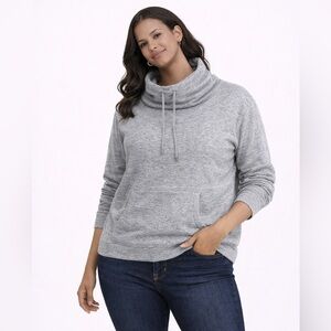 ARDENE Heather Gray Knit Top